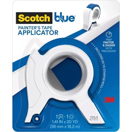 Scotch Blue Masking master Scotch Blue Painters Tape Applicator +4 Rolls 0.94''x22 taps