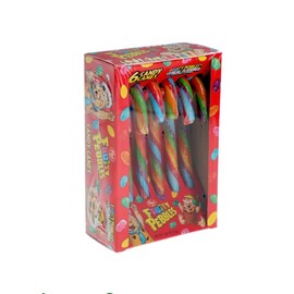 Post Fruity Pebbles, Pebbles Cereal Flavored Candy Canes - 2.64oz/6ct (1)