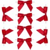 Xeahung 60 Pcs 3 Inch Twist Tie Bows Satin Ribbon