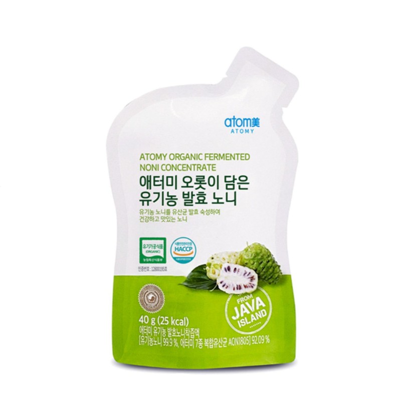 Atomy Organic Fermented Noni Pouch Type 48 Packets / 애터미