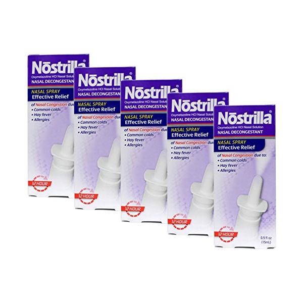 5 Piece Nostrilla Nasal Spray Special Pack