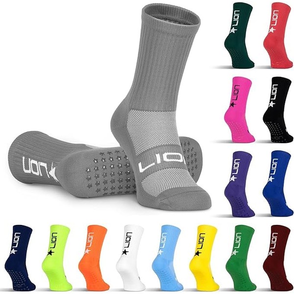 Soccer Grip Socks In Both Youth And Adult Sizes -