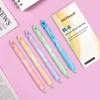 REXloyal Black Ink Gel Pens: 5 Count Quick dry 0.5mm