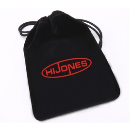 HIJONES Mens Stainless Steel Vintage Silver Tone Black Horn Goat Skull Ring Open-end Style Size Z