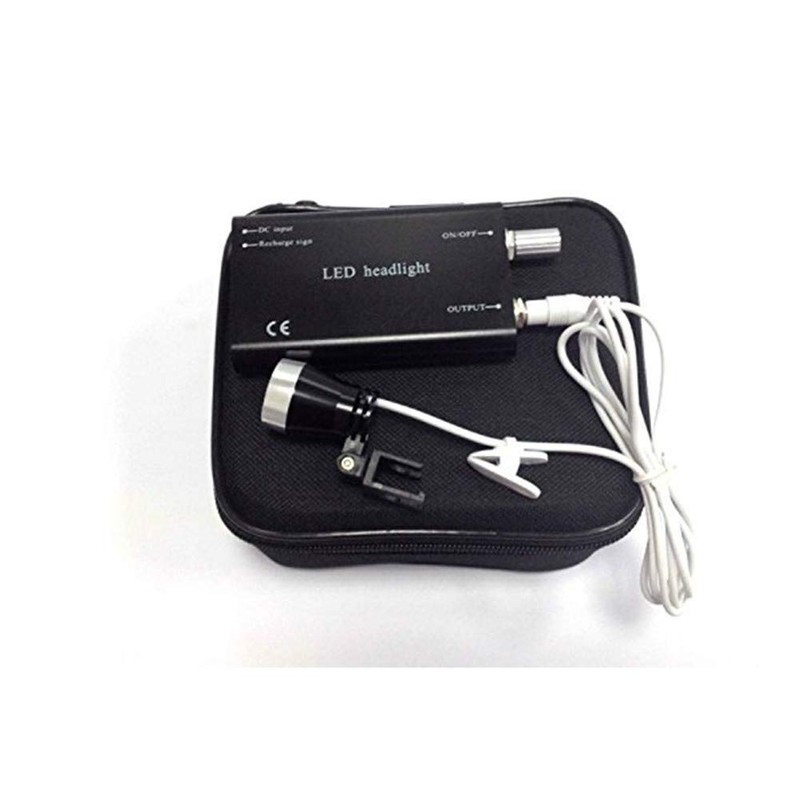 Bestlife 3.5x420mm DentaL Medical Binocular Loupes with Head light Lamp