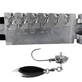 Do It Mold Herring Head Jig Size 1/16, 3/32, 1/8, 5/32, 3/16, 1/4 oz Do it Mold (3514) HHH-5-A Cavities 6 Total