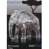Addcore Elephant 3D Crystal Puzzle