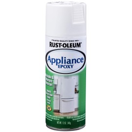 Rust-Oleum 7881830-2PK Specialty Appliance Epoxy Spray, 12 oz, White, 2 Pack