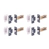 HANDLEZONE® 4 Pack 76mm / 3 inch Black Nickel Premium