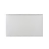 Aspen Creative 38752-2, Rectangle Collapsible Spider Lamp Shade, White, 11+17"