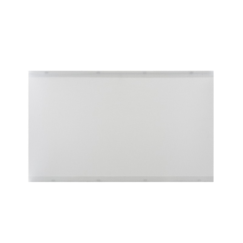 Aspen Creative 38752-2, Rectangle Collapsible Spider Lamp Shade, White, 11+17"
