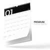 Karto Wall Calendar 2025-2026 - Vertical 11x17 inch July 2025
