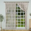 Transcosy Macrame Curtain Boho Doorway Curtains,Handmade String Backdrop Panel Hippie