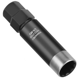 10 Spline Lug Nut Socket,Compatible with Bimecc 10-Spline Lug Nut Key,10 Point Lug Nuts Remover 21MM,22MM Hex Drive Wheel Lock Removal Tool Replacement for TA23 21/22