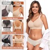 PoseFree Bras for Women Non Wired Bra Full Coverage -