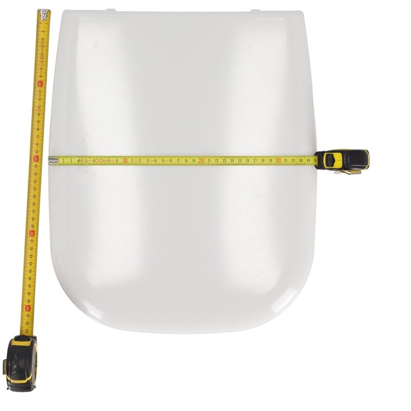 Velvet Toilet Lid Cover 50 x 45 cm