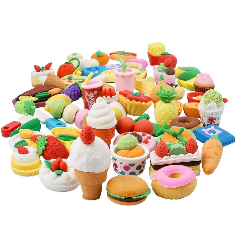 Erasers, Pack of 30 Party Favors for Kids Birthday Party,