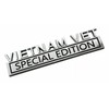 Pair Set Metal Vietnam Vet Special Edition Emblems 3D Badges