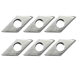 30 piezas de tuerca de rombo de diamante 30-M6 para accesorios de perfil de aluminio