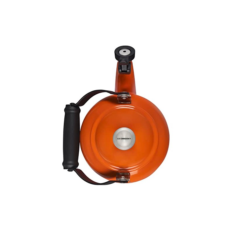 Le Creuset Enamel On Steel Demi Tea Kettle with Metal