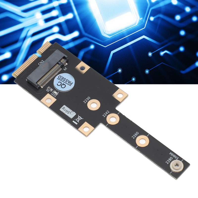 NGFF M.2 NVME SSD Adapter Card, Mini PCIe to M.2