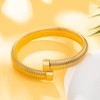 Joo&Rind Women's Gold Bracelet, Bamboo Knot Bracelets, 18 K Gold-Plated