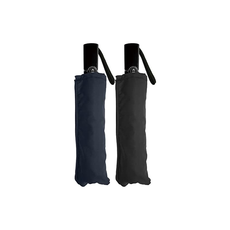 Nakatani 423-019 Men's Folding Umbrella, Inverted Automatic Open/Close, Black, Solid