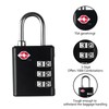 Newpop Pack of 2 TSA Suitcase Lock, Luggage Lock, 3-Digit