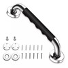 Shower Grab Bar 304 Stainless Steel Silicone Anti Slip Bathtub