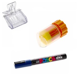 Queen Sign Set for 2025 for Easy and Quick Drawing of the Queen Bee with Interception Clip Drawing Tube with Net and Drawing Pen with Year Colour Blue