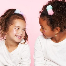 EVER FAITH Small Dangle Hoop Earrings for Women Girls Hypoallergenic Gold Huggie Hoop Earring with Charms Heart Star Dangle Huggie Earrings Jewellery Gifts