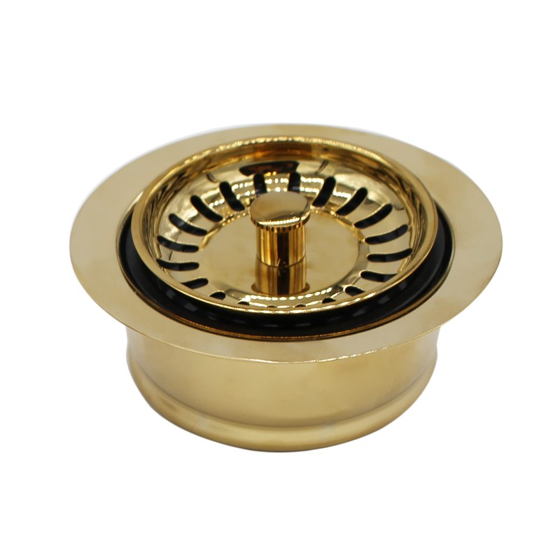 Westbrass D2089SEV-01 3-1/2" Kitchen Sink Waste Disposal Drain Flange and