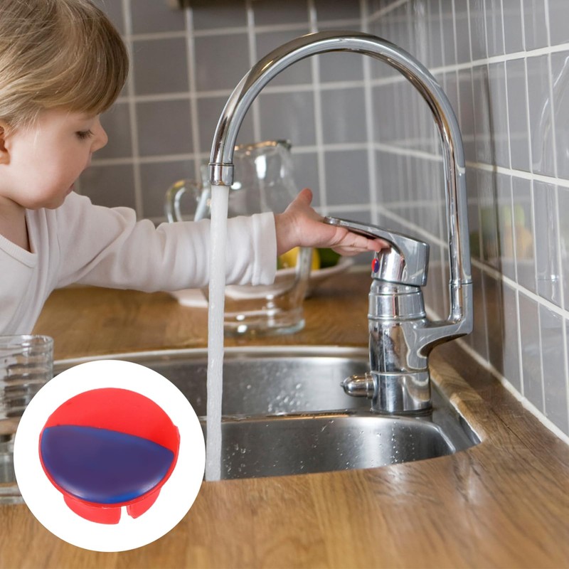 Mipcase 20pcs Cold Hot Water Indicators, Hot Cold Water Caps