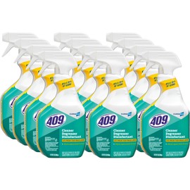 Formula 409 Cleaner Degreaser Disinfectant, CloroxPro Spray, 32 Fl Oz, Pack of 12 (Pack May Vary)