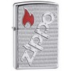 Flame Bolted Logo High Polish Chrome Armor