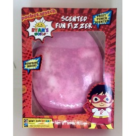 Ryans World Fruit Punch Scented Fun Fizzer Surprise Inside Bath Fizzer 6.7 Oz.