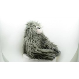 CWG Gorilla, Grey Shaggy, Large  Super Soft Plush Animal Toy     14"    RI04 B251