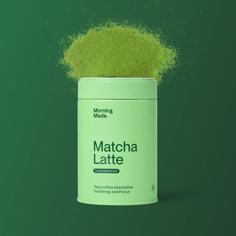 Morning Made Matcha Latte - Unsweetened, 60g