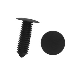 TUCKBOLD 50pcs 8.5mm Hole Screw Fastener Rivet Retainers Hood Push Pin Splash Guard Clip Car Accessories Automotive Parts