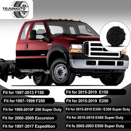 Yojunauto F88Z-2162-AA Brake Master Cylinder Fluid Reservoir Cap Compatible with Ford E-150 E-250 E-350 E-350 Excursion Expedition F-150 F-250 F-350 F53(BRFC-4)