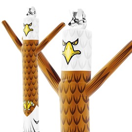 LookOurWay Air Dancers Wacky Waving Inflatable Tube Man Attachment - 7 Feet Tall Advertising Air Dancer Waving Man Inflatable Tube Guy - Blower Not Included - Eagle