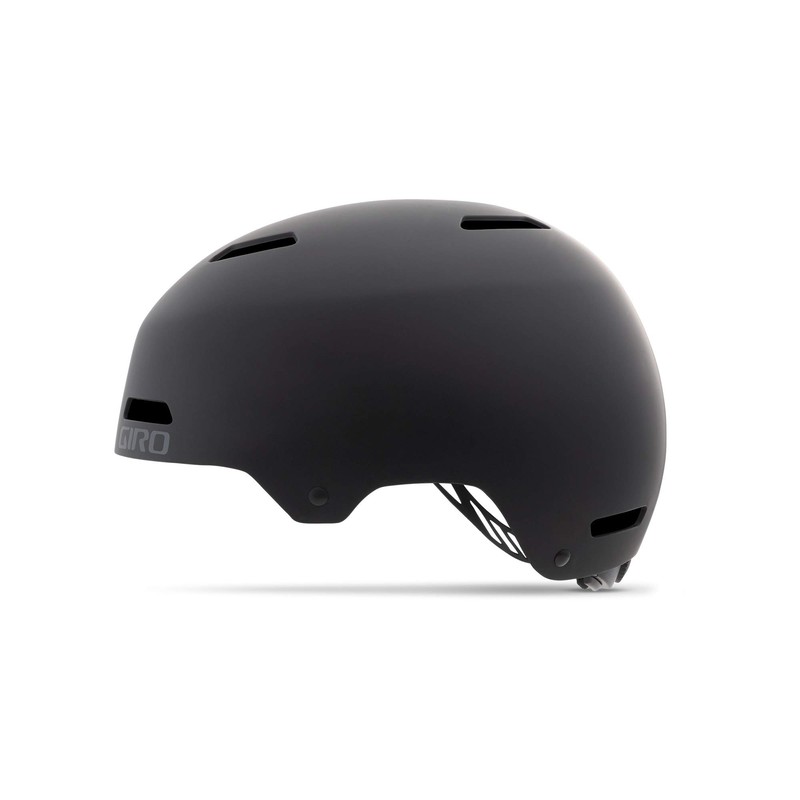 Giro Unisex Quarter Cycling Helmet, Matt Black, Small 51-55 cm