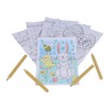 HENBRANDT Single Eco-Friendly Mini Easter Colouring Set with 6 Sheets