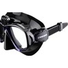 CRESSI Action Mask Black/Blue - Unisex Tauchmaske Reduziertem Volumen und