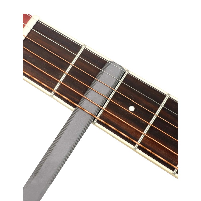 Metallor Guitar Nut File Set Double Edge Nut Slotting File
