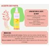 Aceite de papa 265 ml, aclara axilas y repara cabello