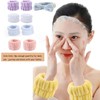 Microfiber Spa Wristbands and Headband Set - Absorbent Wrist Cuffs,