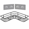 Wall Mounted Corner Shower Shelf for Bathroom Storage – Single-Tier