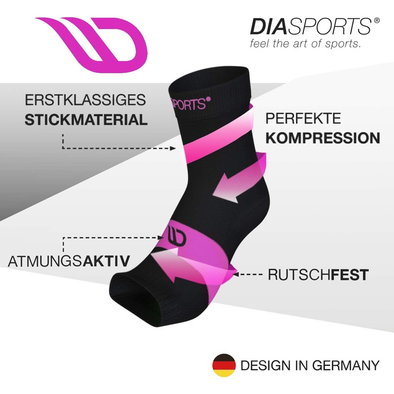 SANKLES Foot Bandage for Men and Women (2 Pairs) -