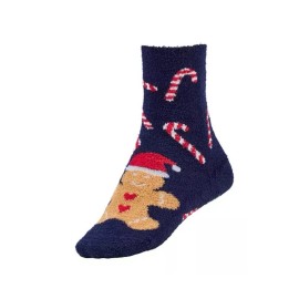 Northeast Outfitters Cozy Cabin Fuzzy Boot Socks Wmns Shoe Sz 5-10 Gingerbread